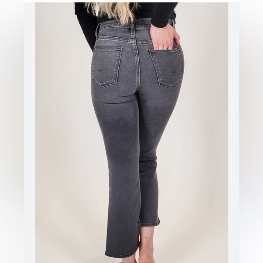 HUDSON High-Rise Bootcut Crop Demitria